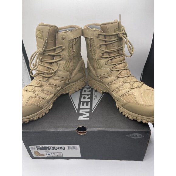 Merrell Men\'s Size 14 J15841‎ Moab Side Zip Waterproof  8\